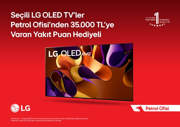 LG OLED TV Alanlara 35.000 TL’ye Varan Petrol Ofisi Yakıt Puanı!