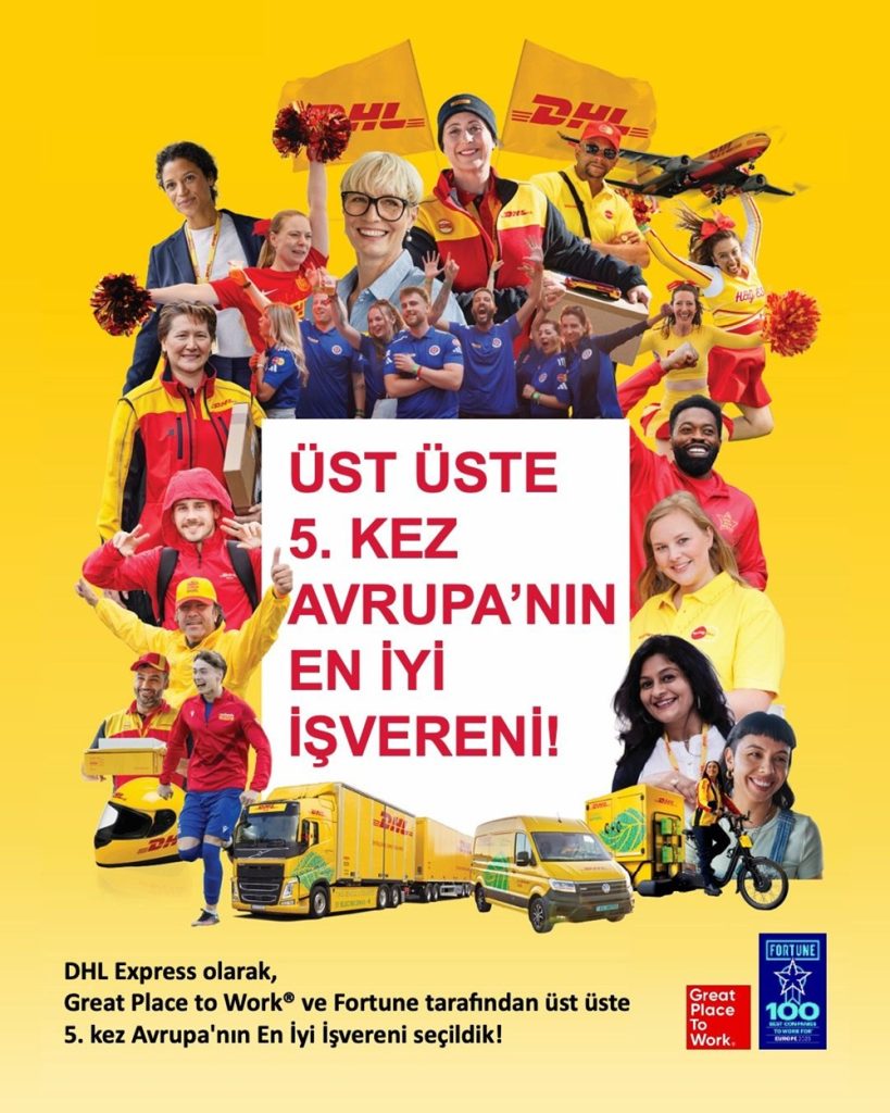 DHL Express, Üst Üste Beşinci Kez “Avrupa’nın En İyi İş Yeri” Seçildi